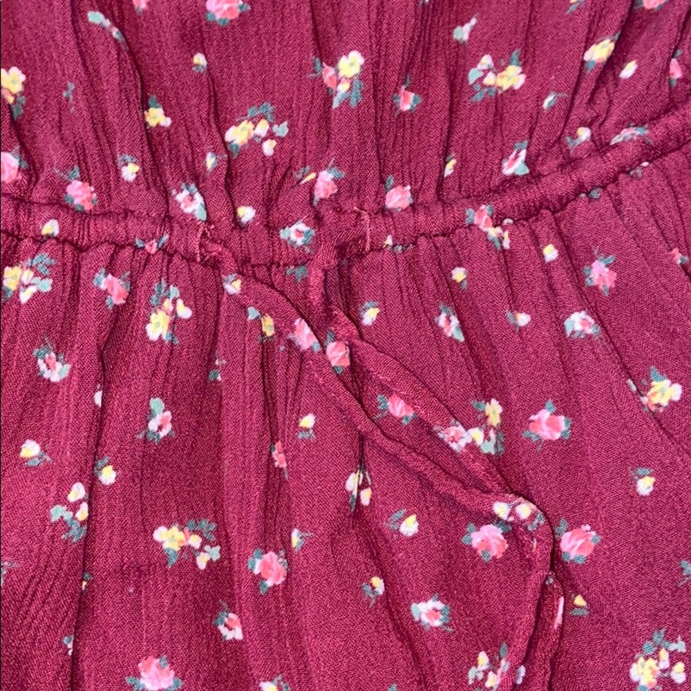 Strapless Floral Romper - Picture 7 of 10